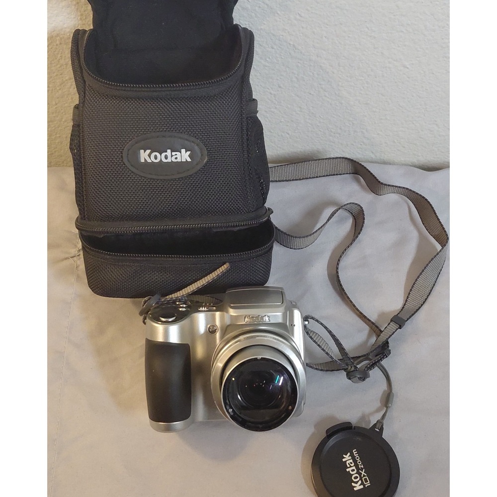 Kodak EasyShare Z710 7.1MP Digital Camera 10x Optical Zoom w/ Case Tested Works